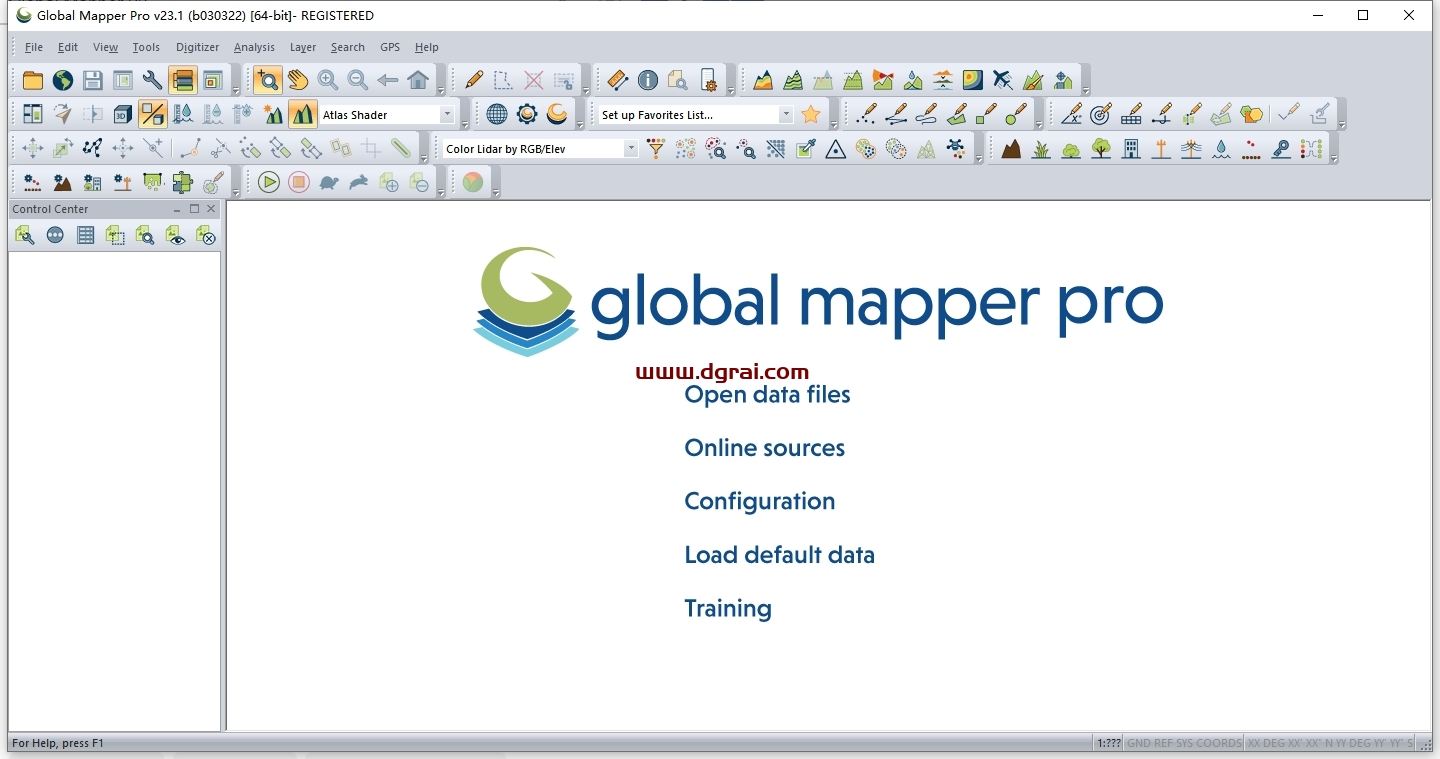 Global Mapper Pro 23.1安装包下载与安装教程
