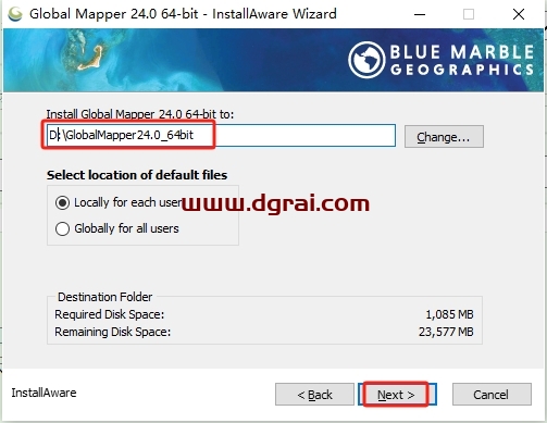 Global Mapper 24中文版下载与安装教程