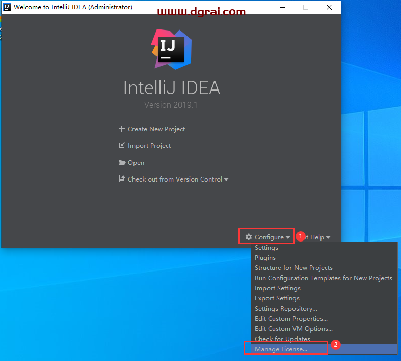 IntelliJ IDEA 2019.1中文版下载与安装教程
