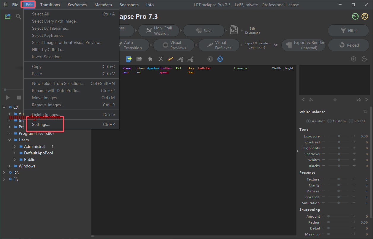 LRTimelapse Pro 7.3.0安装包下载与安装教程