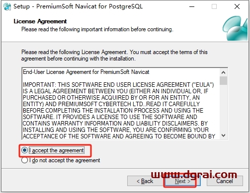 Navicat for Postgre SQL10.0官方试用版下载与安装教程