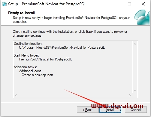 Navicat for Postgre SQL10.0官方试用版下载与安装教程