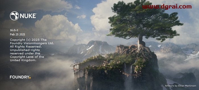 The Foundry Nuke 16.0v1下载地址与安装教程