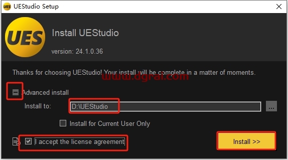 UltraEdit 24.1下载地址与安装教程