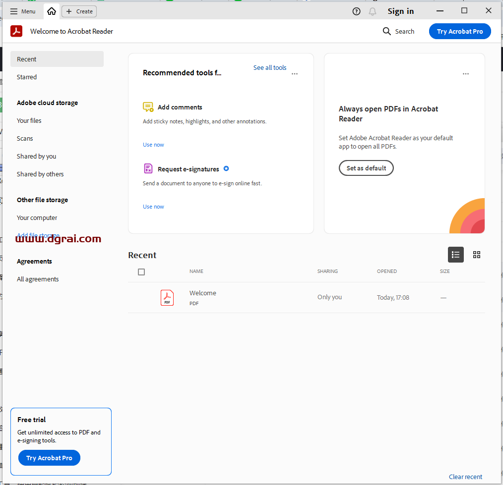 Acrobat Reader DC 2025.001.20432官方正式版下载与安装教程