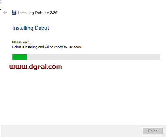 Debut Video Capture Software (屏幕录制软件) V2.26绿色版下载与安装教程