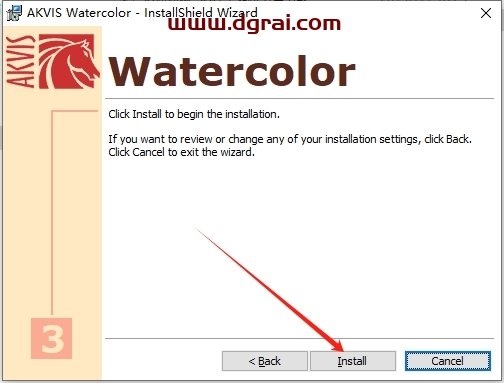 Photoshop CC2017水彩滤镜插件AKVIS Watercolor v1.0.173.14091下载与安装教程