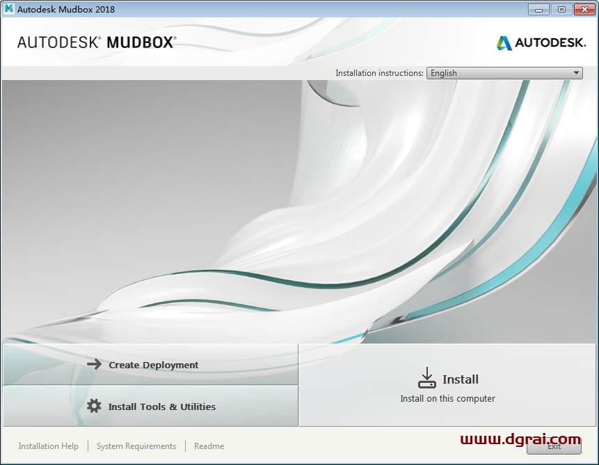 Autodesk mudbox 2018中文版下载与安装教程