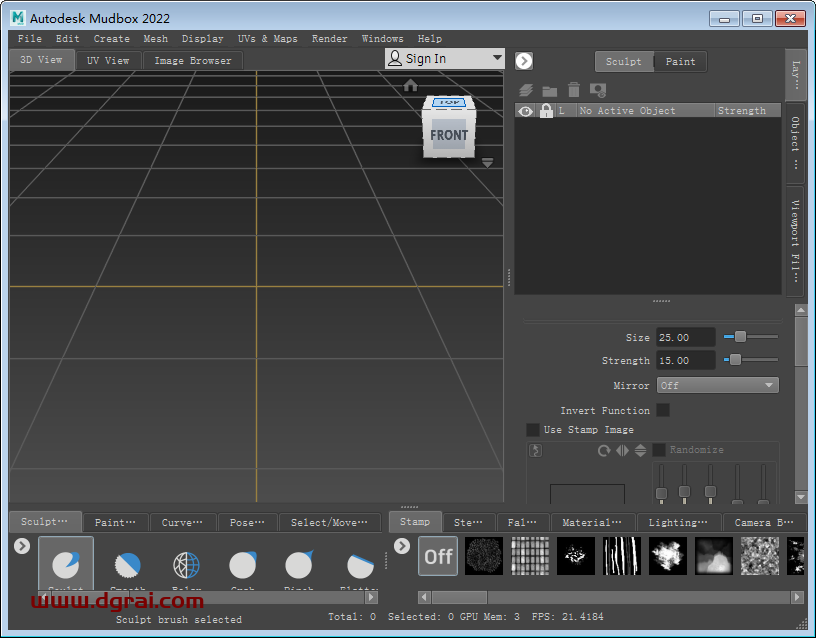 Autodesk mudbox 2022绿色版下载与安装教程