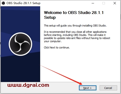 OBS Studio 28开源免费版下载与安装教程