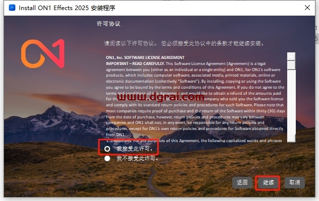ON1 Effects 2025.1完美中文版下载与安装教程