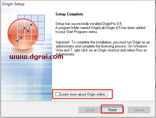 origin pro 8.5免费完整版下载与安装教程
