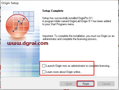Origin 9.1英文版下载与安装教程
