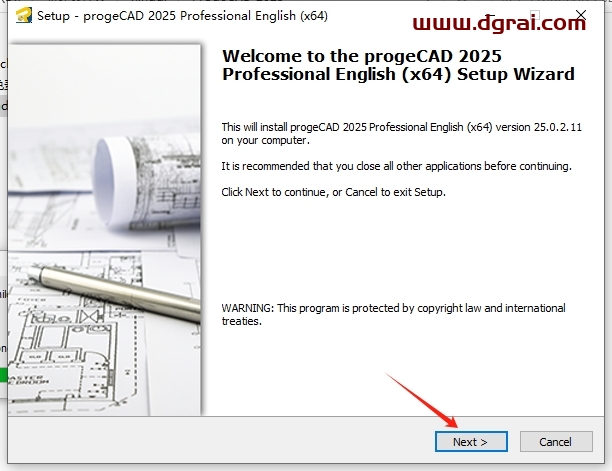 ProgeCAD 2025专业版下载与安装教程