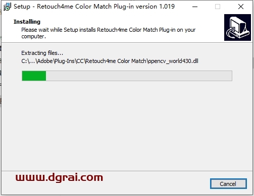 Retouch4me Color Match 1.019(ps一键调色插件)免费版下载与安装教程