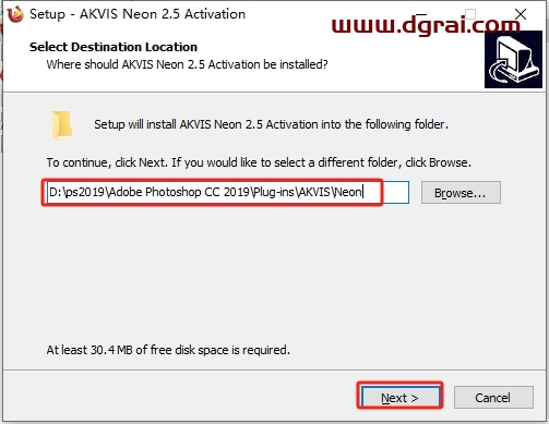 Photoshop发光霓虹灯滤镜AKVIS Neon v2.5.370.14175下载与安装教程