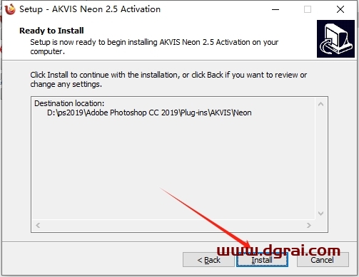 Photoshop发光霓虹灯滤镜AKVIS Neon v2.5.370.14175下载与安装教程