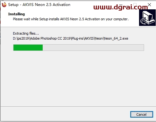 Photoshop发光霓虹灯滤镜AKVIS Neon v2.5.370.14175下载与安装教程