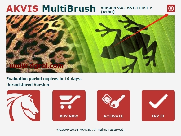 AKVIS修饰照片滤镜MultiBrush For Photoshop-PaintShop v9.0.1631.14151下载与安装教程