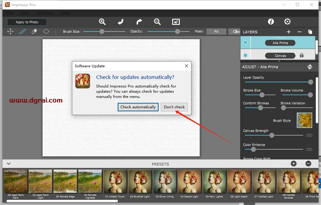 JixiPix Impresso Pro v1.7.9(PS印象派油画风格滤镜 插件)免费版下载与安装教程