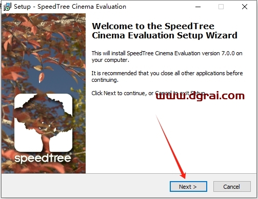 Speedtree Cinema 7.0英文版下载与安装教程