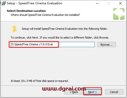 Speedtree Cinema 7.0英文版下载与安装教程