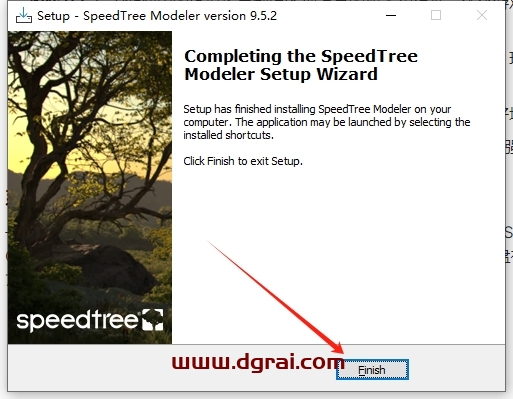 SpeedTree Modeler v9.5.2安装包下载与安装教程
