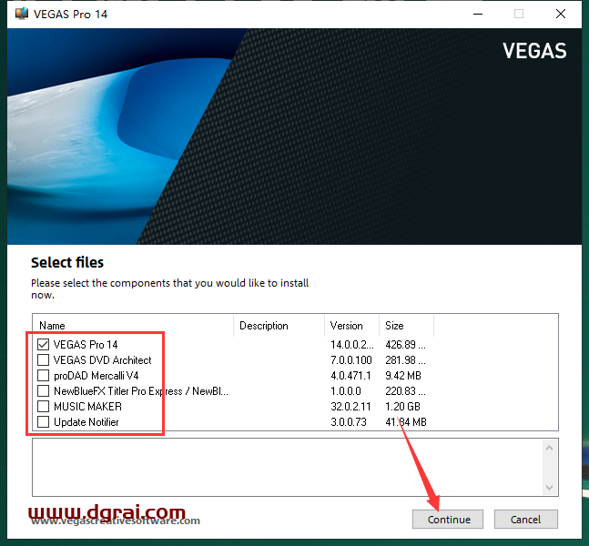 Vegas14.0免费试用版下载与安装教程