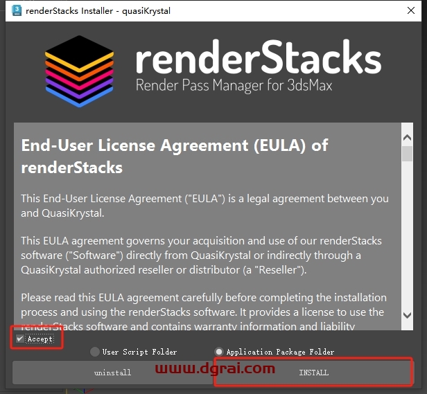 Render Stacks V4.02 for 3damx 2015-2025官方版下载与安装教程