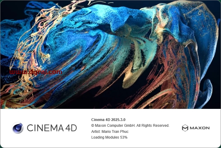 CIENMA 4D 2025.3简体中文版下载与C4D2025安装教程
