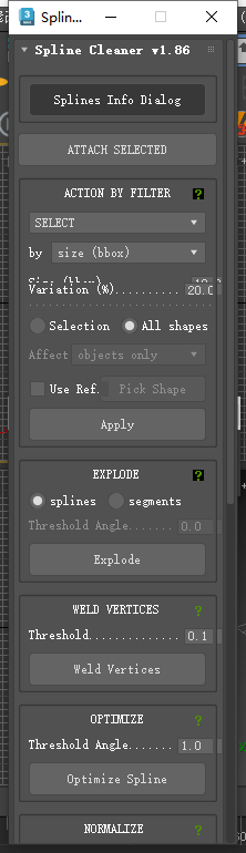 Spline Cleaner v1.86免费完整完美版下载与安装教程