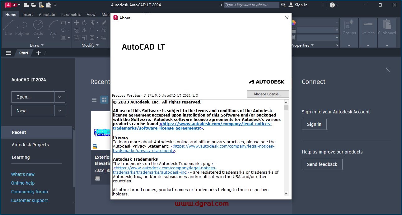 AutoCAD LT 2024.1.3官方版下载与安装教程