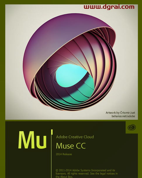 Adobe Muse CC2014中文版下载与安装教程