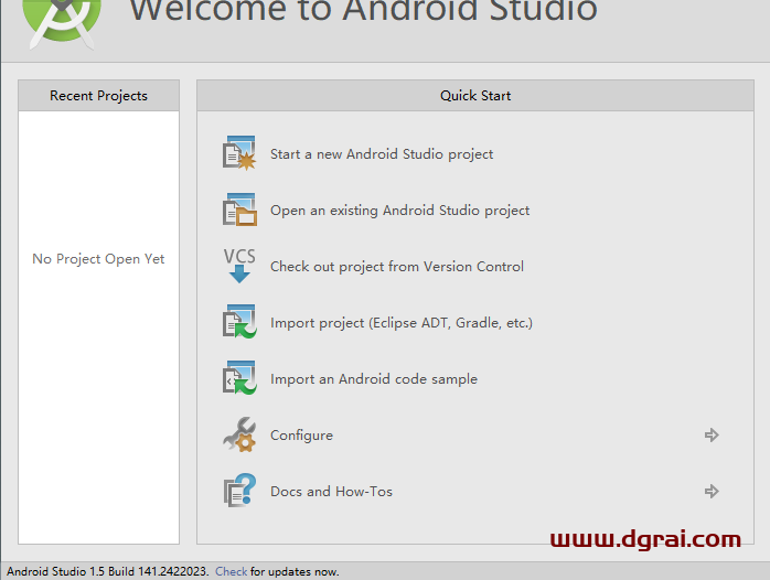 Android Studio 1.5下载地址与安装教程