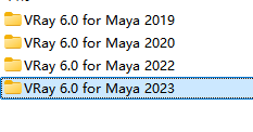 VRay 6.0 for Maya 2019-2023下载与安装教程