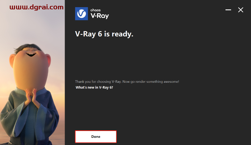 VRay 6.0 for Maya 2019-2023下载与安装教程