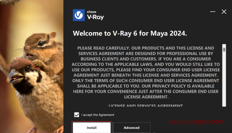 VRay 6.2 for Maya 2020-2024下载地址与安装教程