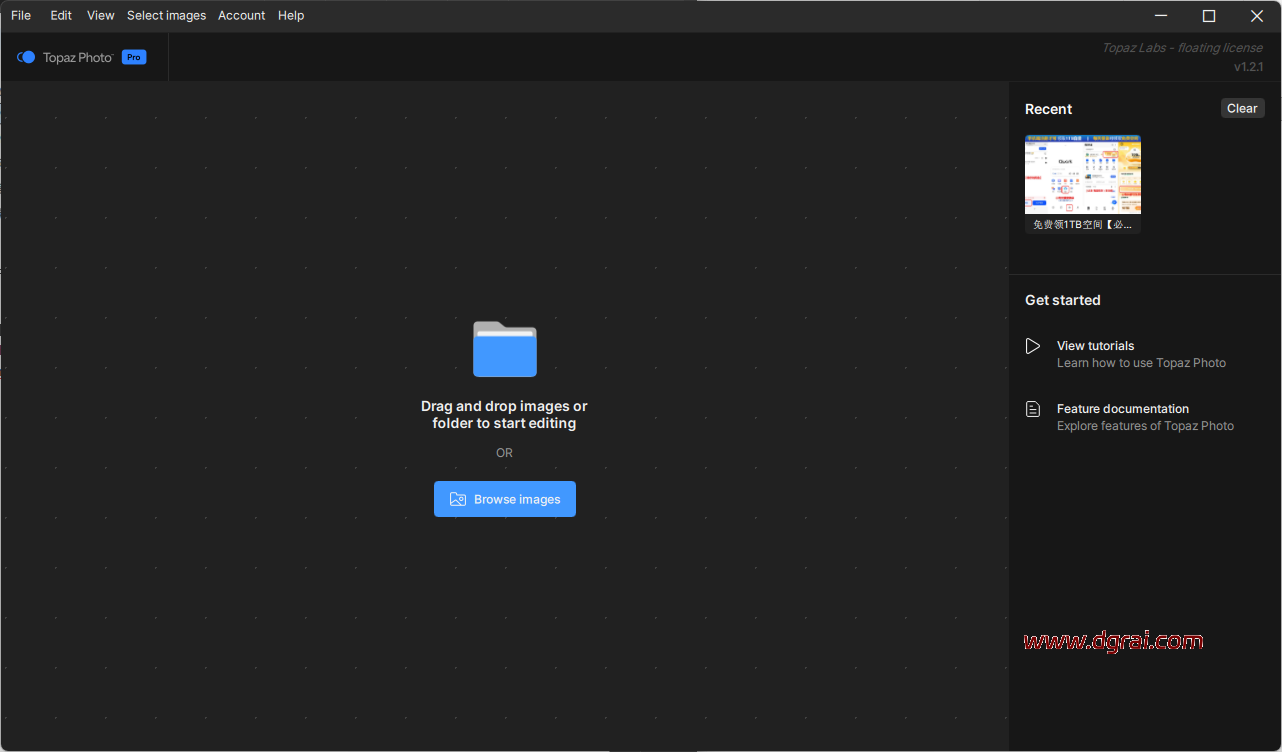 TopazPhoto Pro v1.2.1便携免安装版下载与安装使用教程