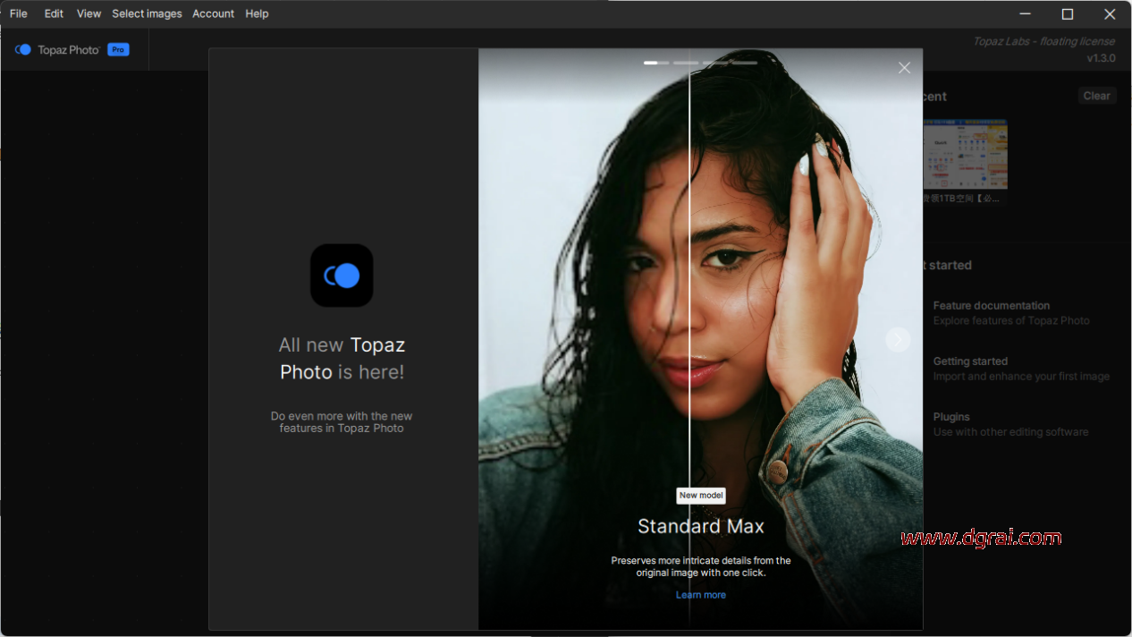 TopazPhoto Pro v1.3.0免安装便携版下载与安装使用教程