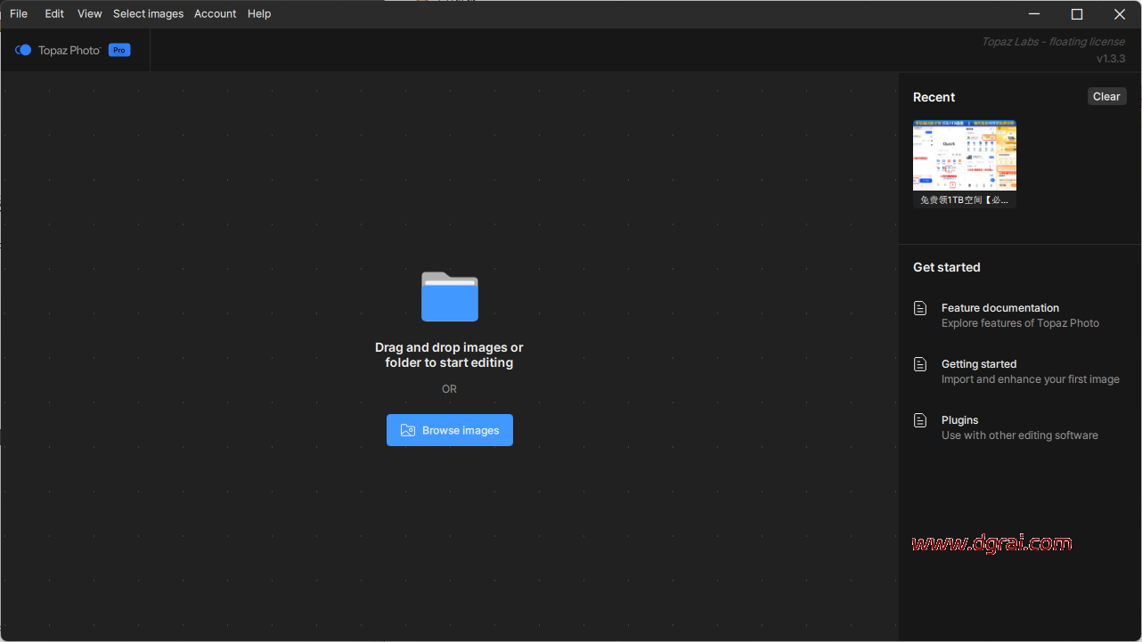 TopazPhoto Pro v1.3.3中文便携免安装版下载与安装使用教程