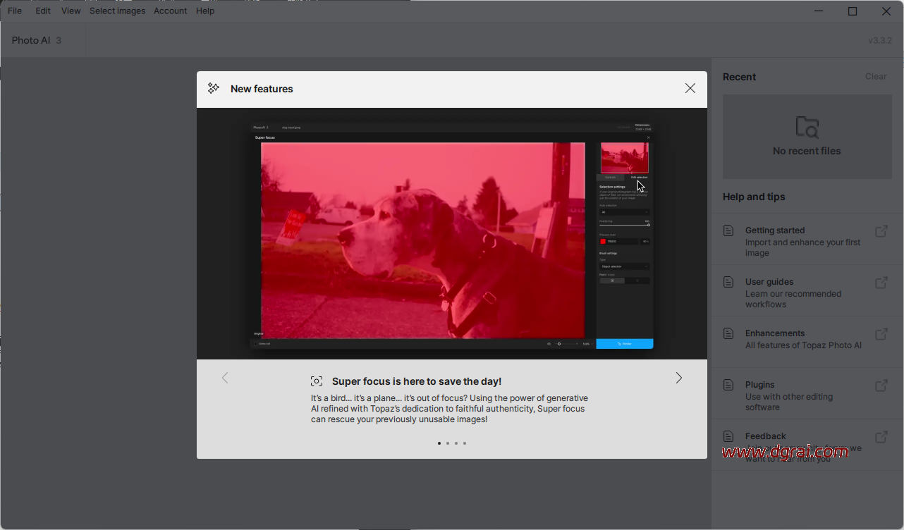 TopazPhotoAI v3.3.2便携免安装版下载与安装使用教程