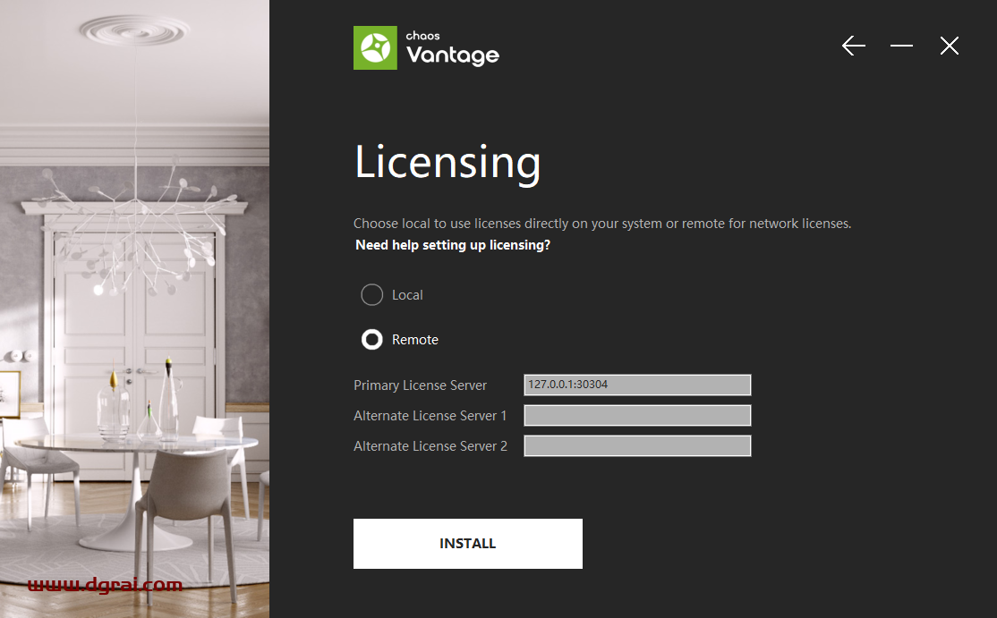 Chaos Vantage v1.8.1【实时光线追踪预览软件】安装教程