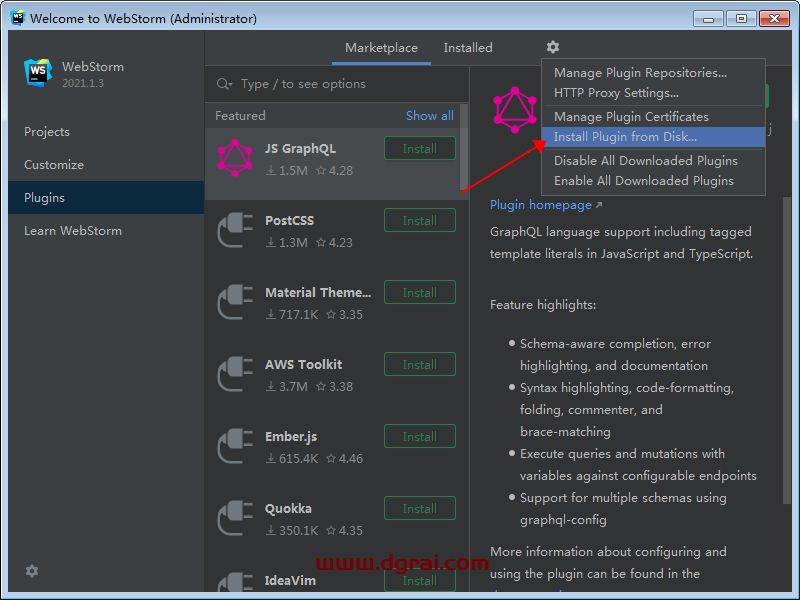 WebStorm 2021.1.3【web前端编程开发】中文版下载与安装教程