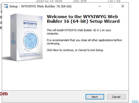 WYSIWYG Web Builder16【网页制作软件】英文版下载与安装教程