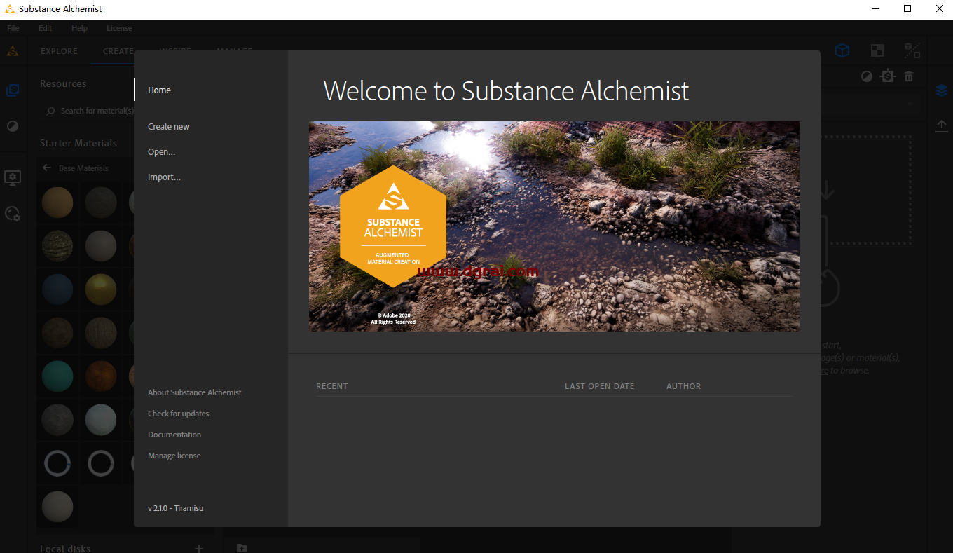 Substance Alchemist 2020【材质纹理编辑创建软件】英文绿色版下载与安装教程
