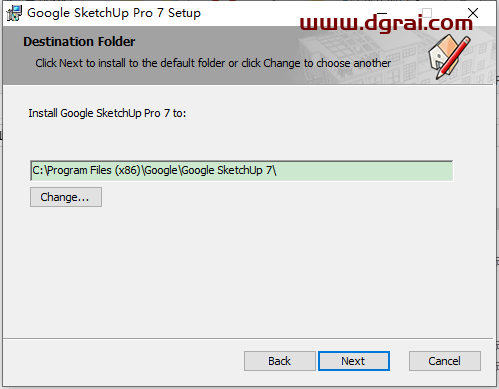 草图大师Google SketchUp pro7.0 简体中文版下载与安装教程