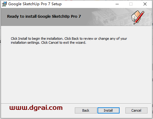 草图大师Google SketchUp pro7.0 简体中文版下载与安装教程