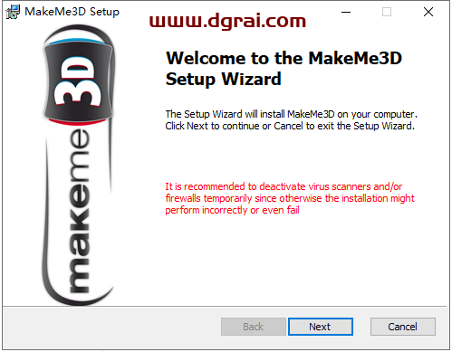 MakeMe3D 1.2.14【视频转换软件】英文版下载与安装教程