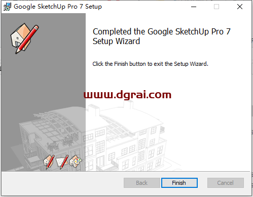 草图大师Google SketchUp pro7.0 简体中文版下载与安装教程