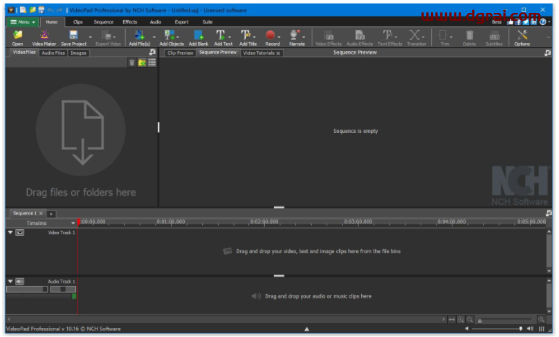 VideoPad Video Editor v6.01中文版下载【VideoPad 6.01安装教程】